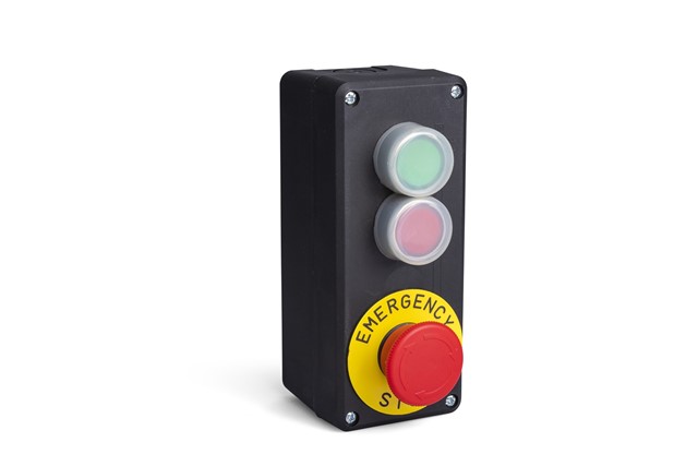 P Series Plastic 4 Holes CP100E + B100DK + B100DY + BET60P + 2*BEB Black-Black Control Box